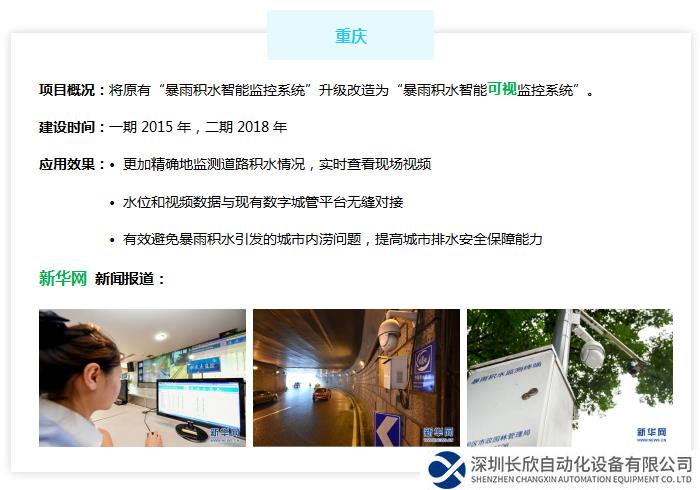 城市道路積水監(jiān)測(cè)預(yù)警系統(tǒng)——重慶市案例