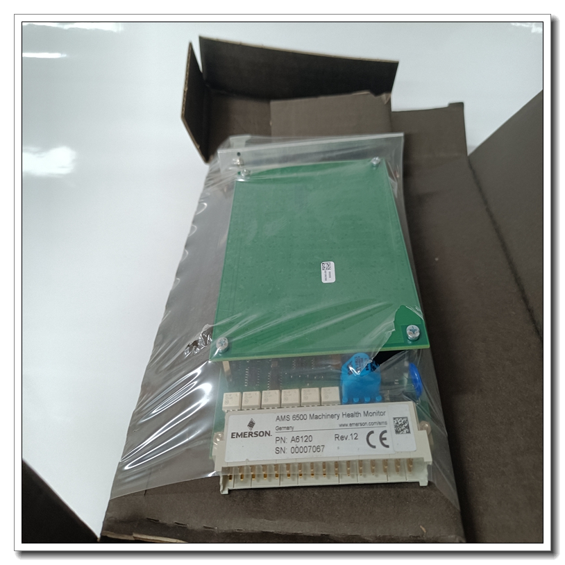 EMERSON 9199-00002 A6120 卡件